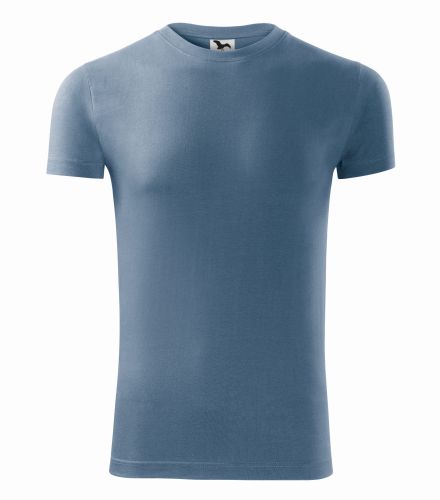 143_60 denim koszulka męska krótki rękaw Malfini.webp