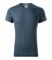 163_m2 ciemny denim melanż koszulka męska krótki rękaw Malfini.webp