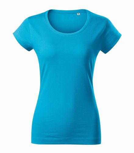 f61_07 czerwona koszulka damska krótki rękaw Viper Free Malfini.webp