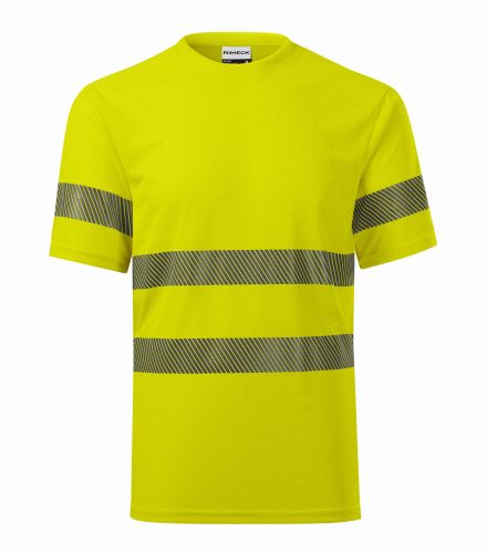 1v8_98 pomarańczowa fluorescencyjna koszulka unisex wysoka widoczność szybkoschnąca Malfini.webp