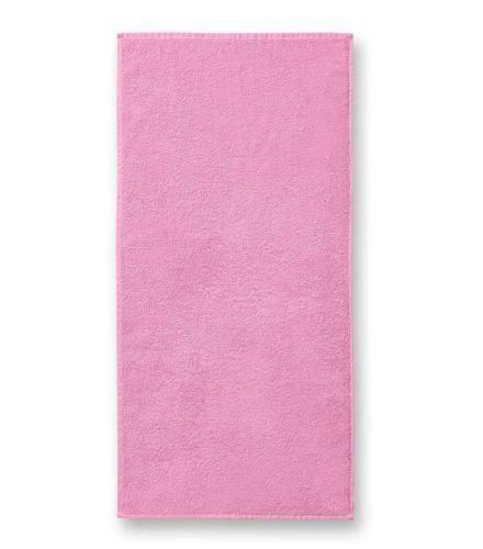 909_30 różowy ręcznik duży Terry Bath Towel Malfini.web.webp