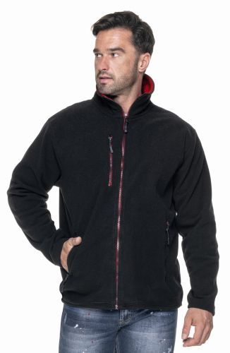 Polar męski na zamek DUET 68012 Crimson Cut szary.jpg