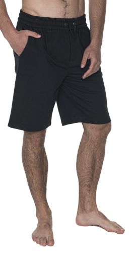 Szorty męskie dresowe  spodenki  SHORTS 75560 Promostars czarne.jpg
