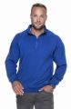 Bluza męska z krótkim zamkiem ZIPPER 65500 Promostars chabrowa.jpg