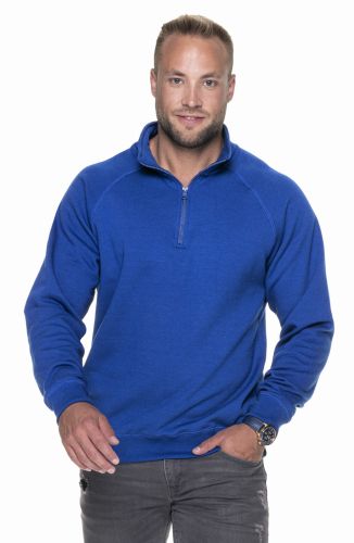 Bluza męska z krótkim zamkiem ZIPPER 65500 Promostars chabrowa.jpg