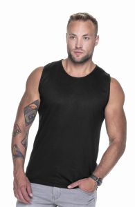 Koszulka męska bez rękawów Tank Top T-SHIRT SHORT 21340 Promostars