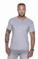 T-shirt męski w serek koszulka v-neck 22155 Promostars szary.jpg