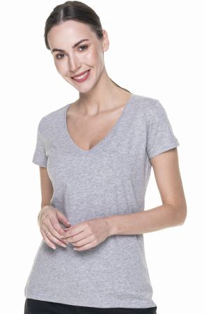 Koszulka damska t-shirt w serek LADIES' V-neck 22200 Promostars