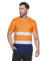 Koszulka t-shirt męska ostrzegawcza HI-VIS DUO 77270 MARK The Helper pomarańczowa.jpg