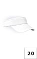 Daszek sportowy, gastronomiczny SUNVISOR 32110 Promostars biały