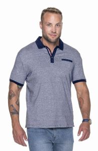 Koszulka polo męska paskami SHOT 42290 Promostars