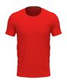 Koszulka męska dopasowana ze stretchem bawełniana ST9600 czerwony.jpg