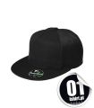 301_01 Czapka RAP 301 Malfini raperska z prostym daszkiem snapback czarna.jpg