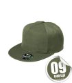 301_09 Czapka RAP 301 Malfini raperska z prostym daszkiem snapback khaki.jpg