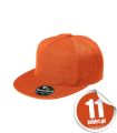 301_11 Czapka RAP 301 Malfini raperska z prostym daszkiem snapback pomarańczowa.jpg