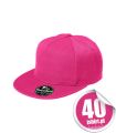 301_40 Czapka RAP 301 Malfini raperska z prostym daszkiem snapback różowa.jpg