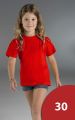Koszulka dziecięca bawełniana T-SHIRT STANDARD KID 21159 Promostars czerwona