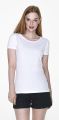 Koszulka damska dopasowana slim fit LADIES' SLIM LIGHT 21653 Promostars biała