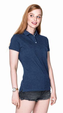 Koszulka polo damska z krótkim rękawem VENUS 42323 Crimson Cut Promostars 