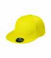 Czapka raperska z prostym daszkiem 302 RAP 6P Malfini cytrynowa.webp