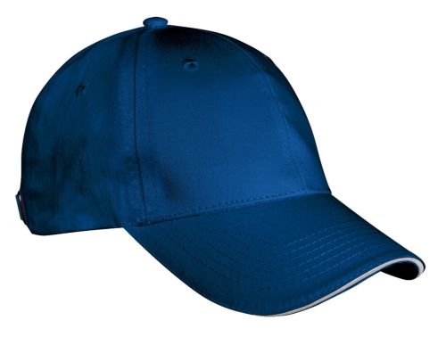 Czapka z daszkiem Sandwich 31103 Crimson Cut Promostars granatowa