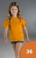 Koszulka dziecięca bawełniana T-SHIRT STANDARD KID 21159 Promostars  pomarańczowa