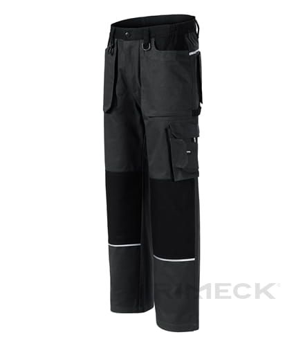 Spodnie robocze męskie do pasa bawełniane